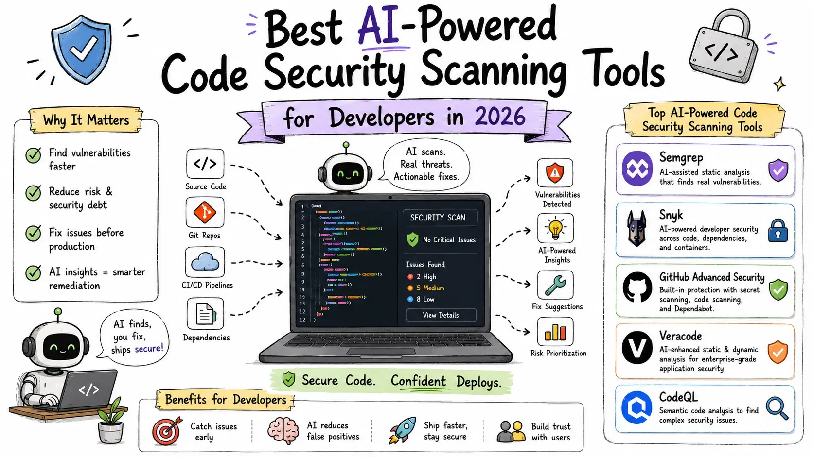 Best AI-Powered Code Security Scanning Tools for Developers in 2026 ...