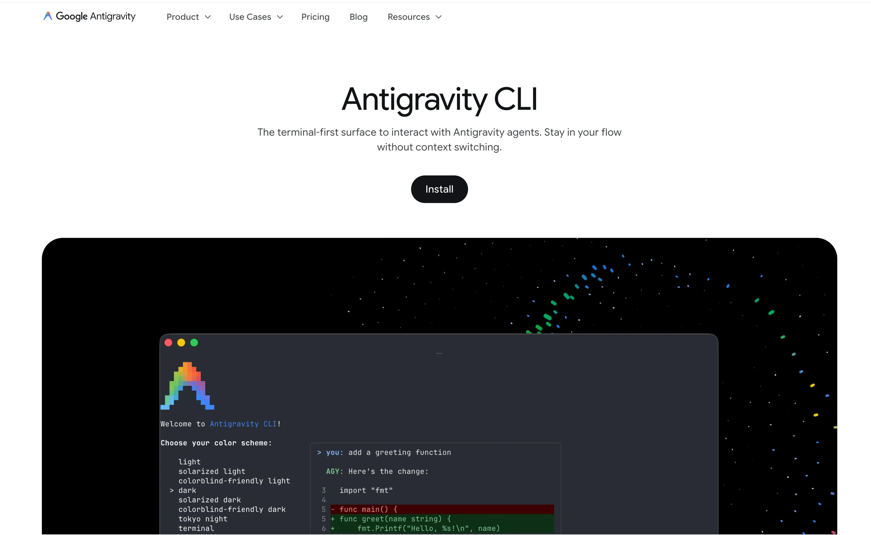 Antigravity CLI